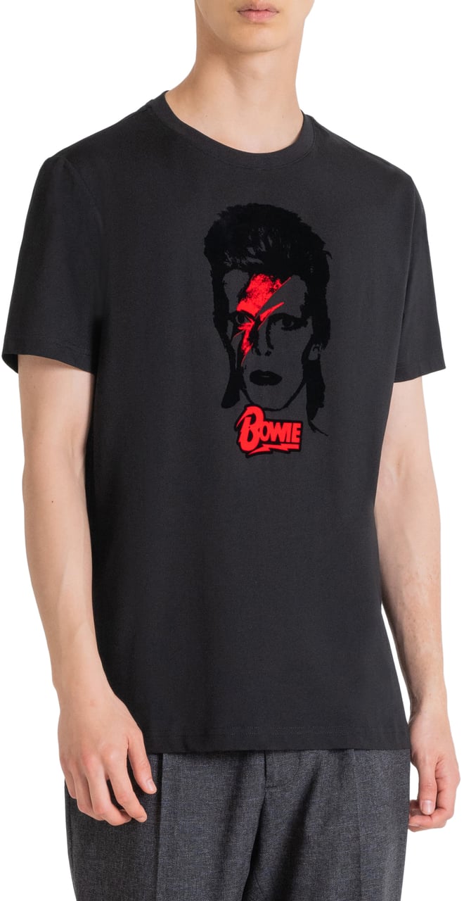 Antony Morato T-SHIRT REGULAR FIT Zwart