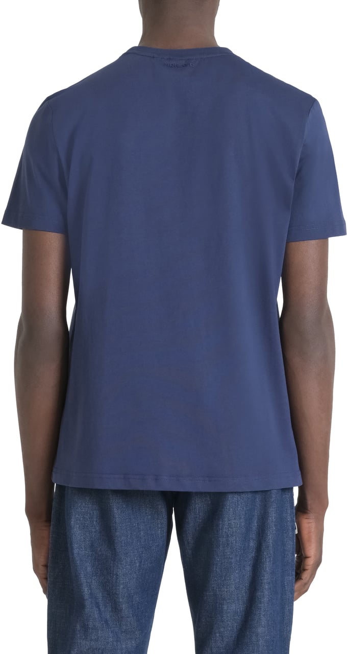 Antony Morato T-SHIRT REGULAR FIT IN JERSEY COTTON FABRIC Blauw