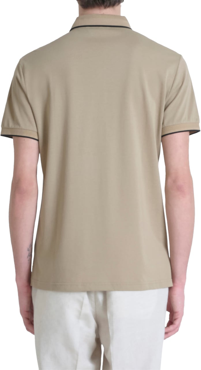 Antony Morato POLO REGULAR FIT IN MERCERIZED PIQUET COTTON FABRIC WITH WOVEN LOGO PATCH Divers