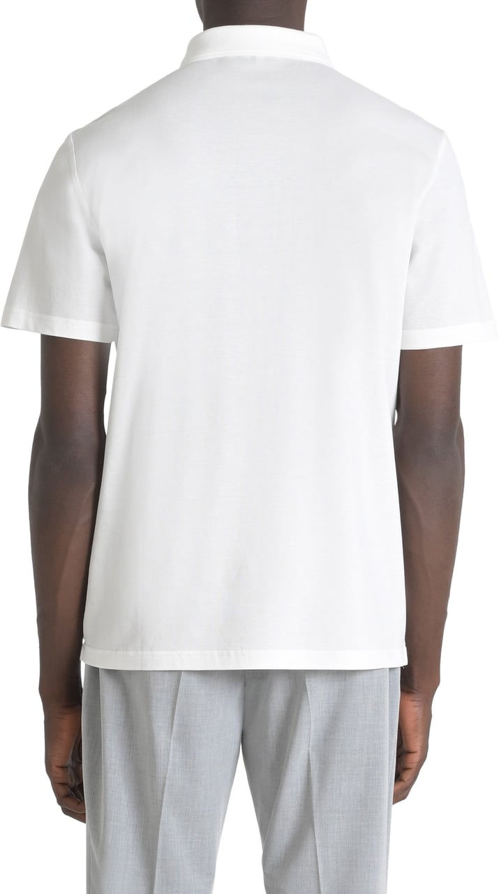 Antony Morato POLO RELAXED FIT IN MERECERIZED PICQUET COTTON FABRIC WITH FOAM LOGO PRINT Beige