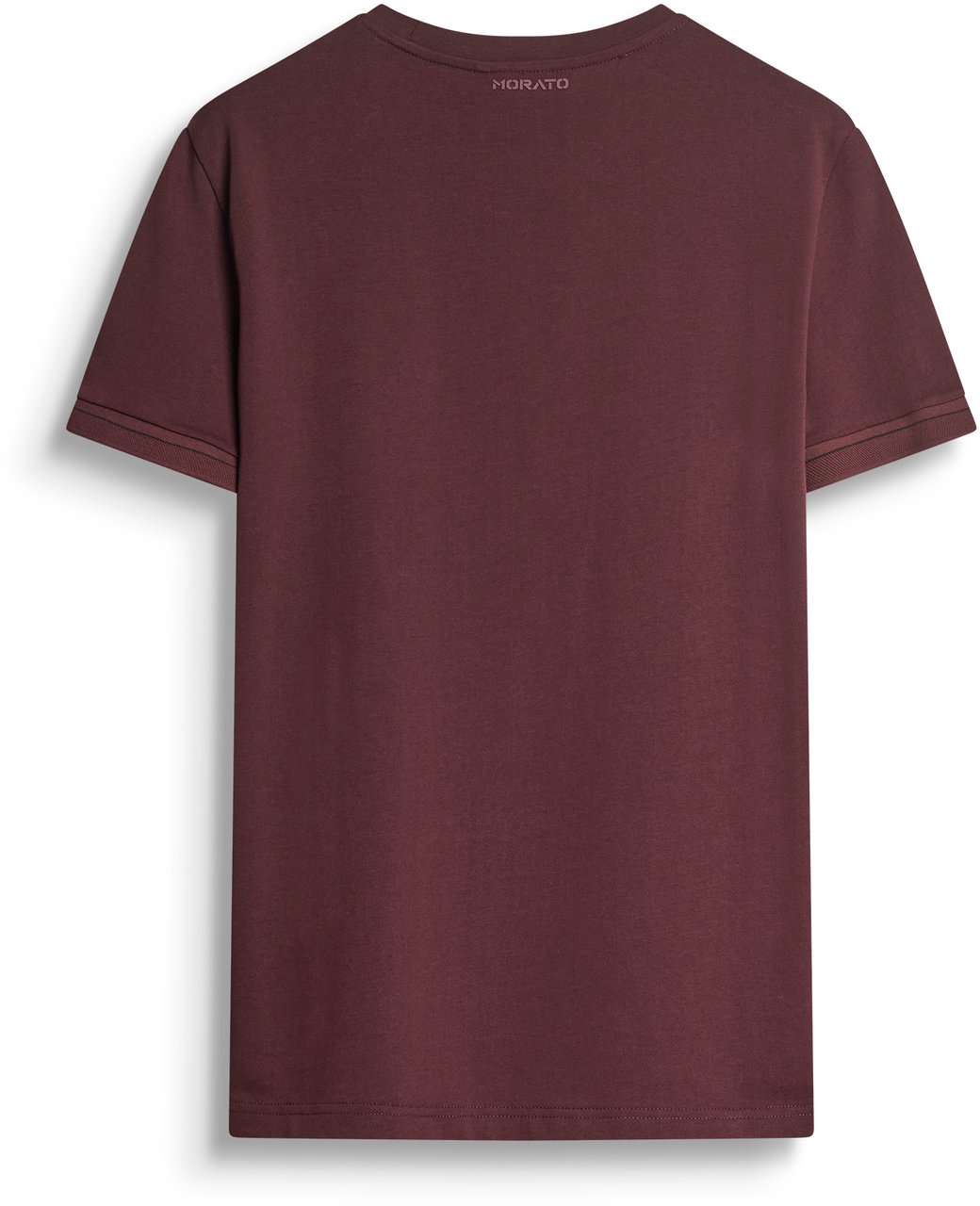 Antony Morato T-SHIRT SLIM FIT IN JERSEY COTTON FABRIC WITH RUBBER INJECTION LOGO PRINT PATCH EFFECT Rood