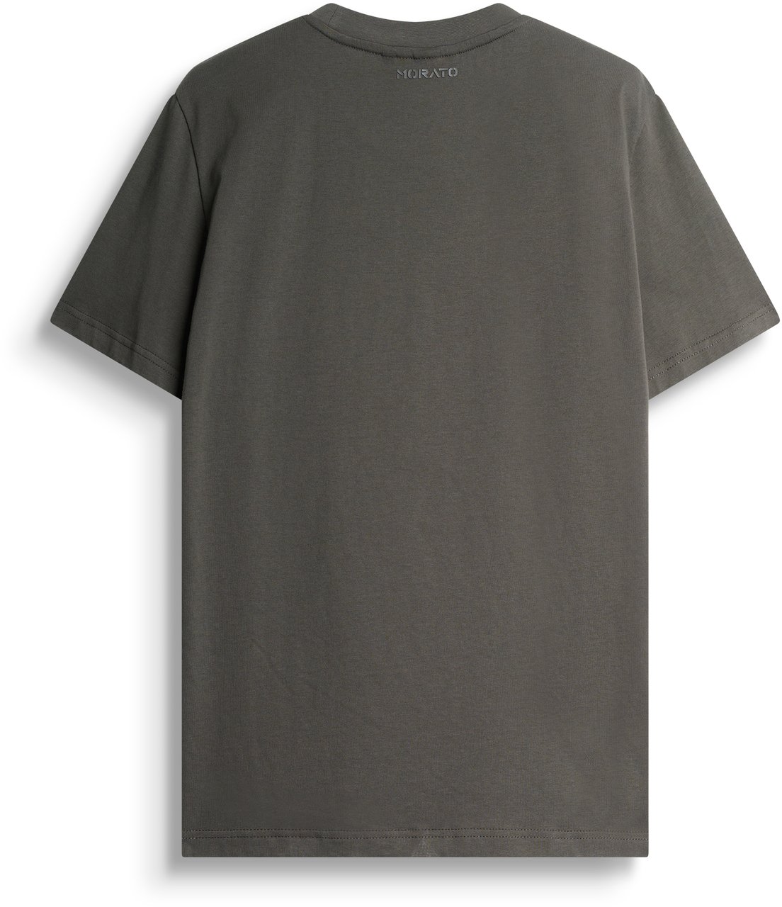 Antony Morato T-SHIRT REGULAR FIT IN JERSEY COTTON FABRIC WITH MATT PLASTIC AND FLOCK PRINT Groen