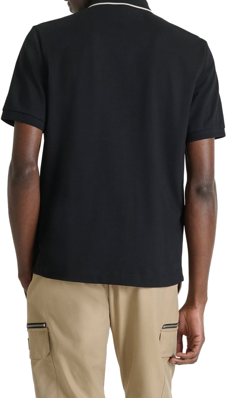 Antony Morato POLO REGULAR FIT IN JERSEY COTTON FABRIC Zwart