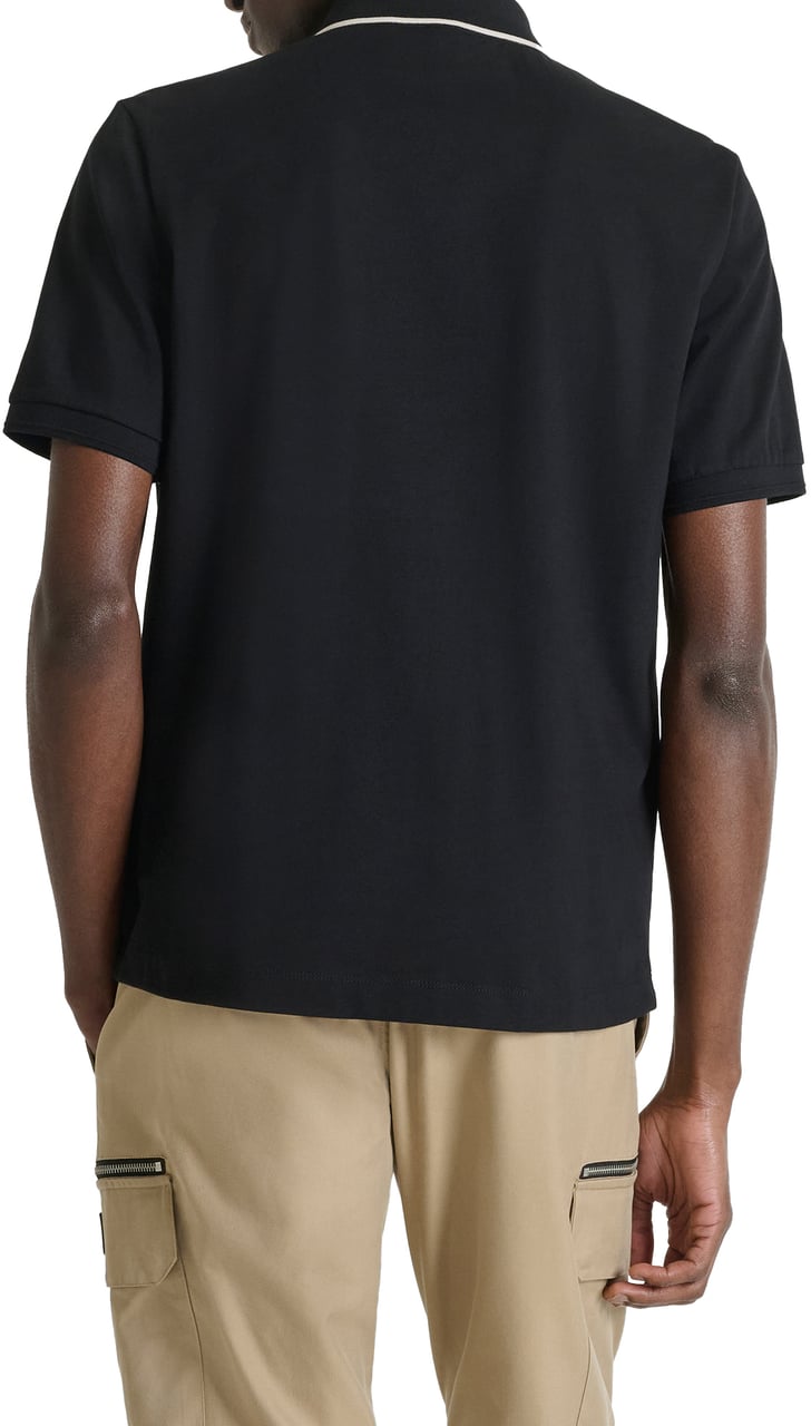 Antony Morato POLO REGULAR FIT IN JERSEY COTTON FABRIC Zwart