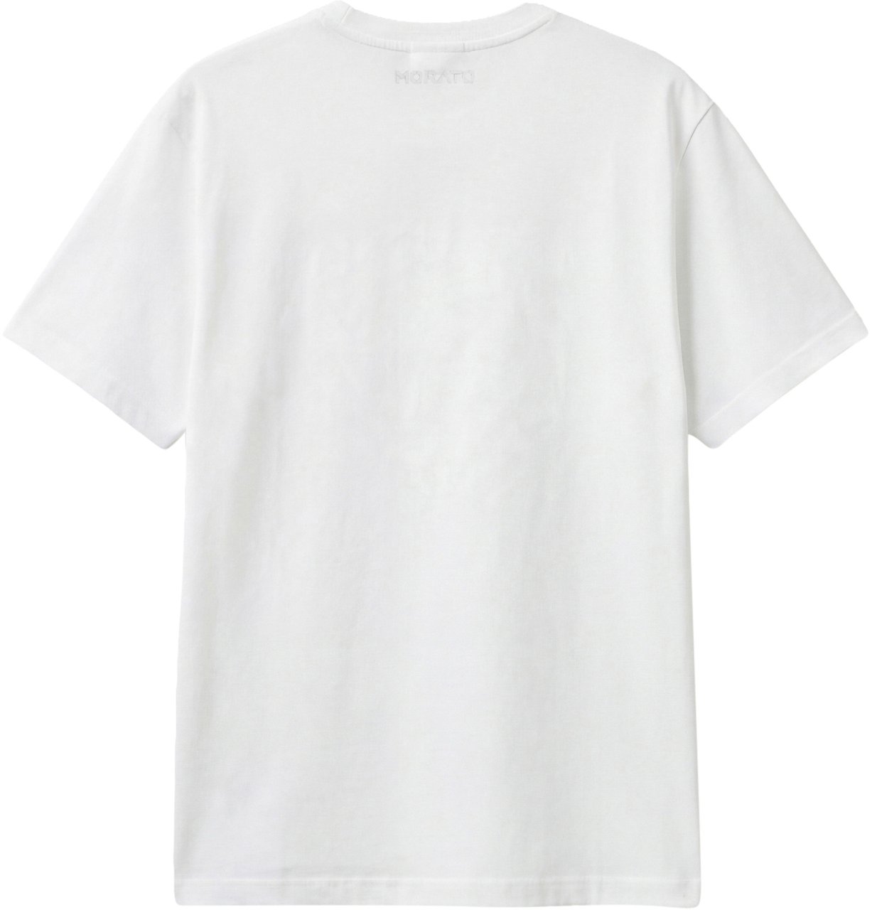 Antony Morato T-SHIRT REGULAR FIT IN LIGHT  JERSEY COTTON FABRIC WITH FLOCK AND PHOTOGRAPHIC  PRINT Beige