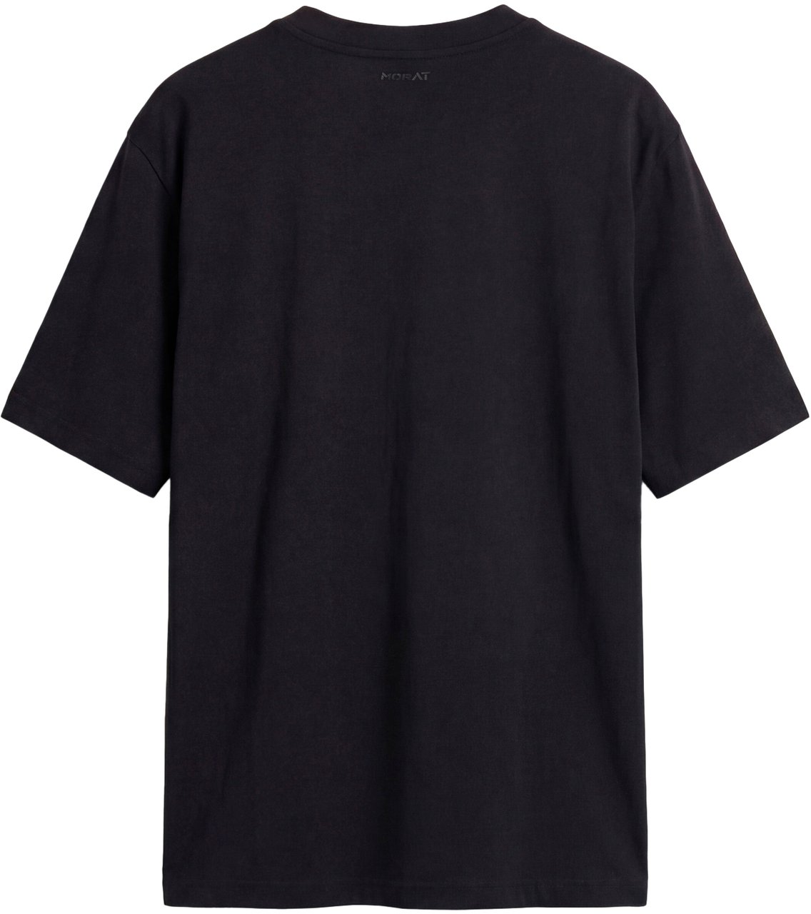 Antony Morato T-SHIRT REGULAR FIT IN LIGHT  JERSEY COTTON FABRIC WITH FLOCK AND PHOTOGRAPHIC  PRINT Zwart