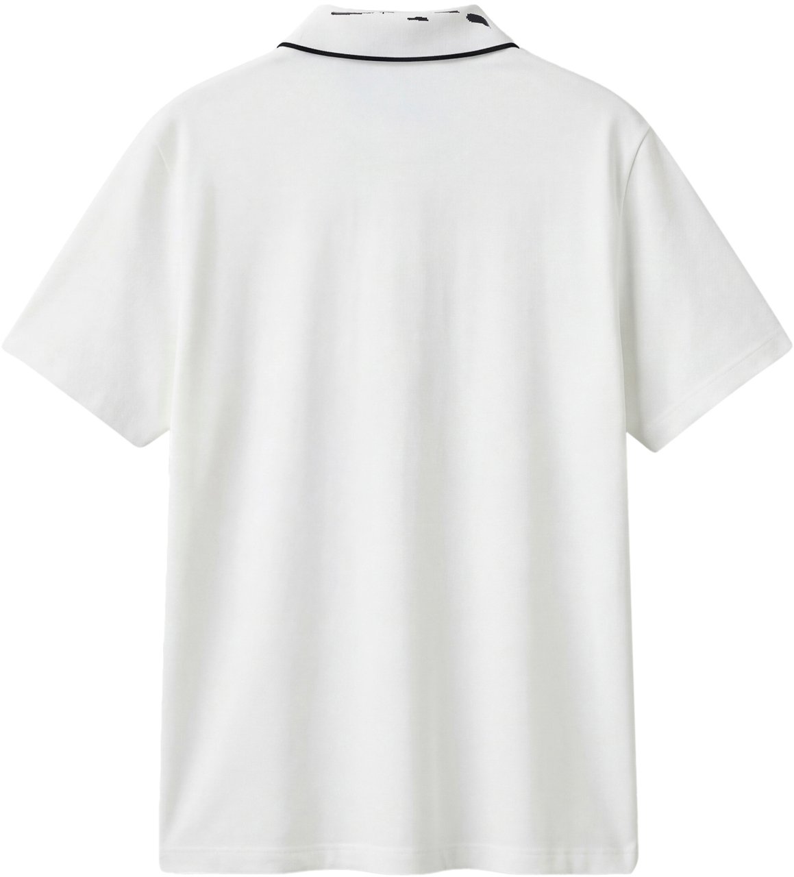 Antony Morato POLO RELAXED FIT IN SOFT JERSEY COTTON FABRIC WITH JAQUARD COLLAR RIB  AND FOAM LOGO PRINT Beige