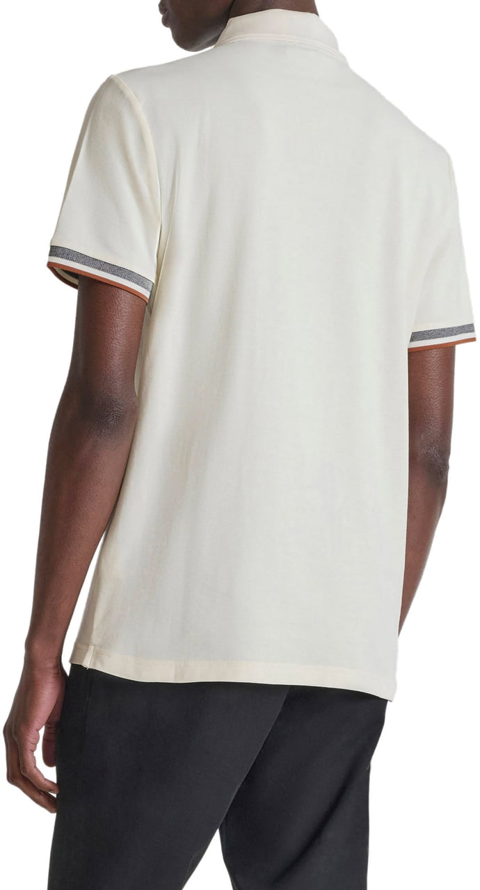Antony Morato POLO REGULAR FIT IN MERCERIZED PIQUET COTTON FABRIC JAQUARD RIB ON COLLAR AND CUFFS AND LOGO PATCH Divers