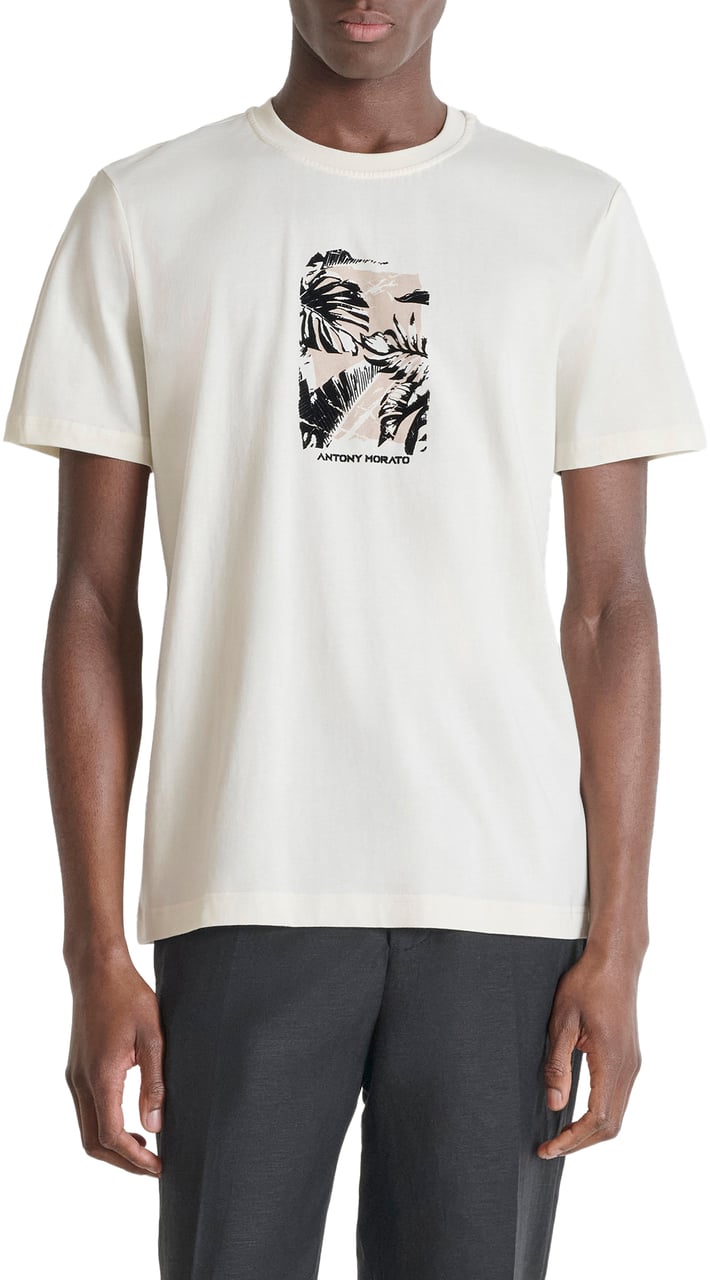 Antony Morato T-SHIRT REGULAR FIT IN JERSEY COTTON FABRIC WITH PRINT Divers