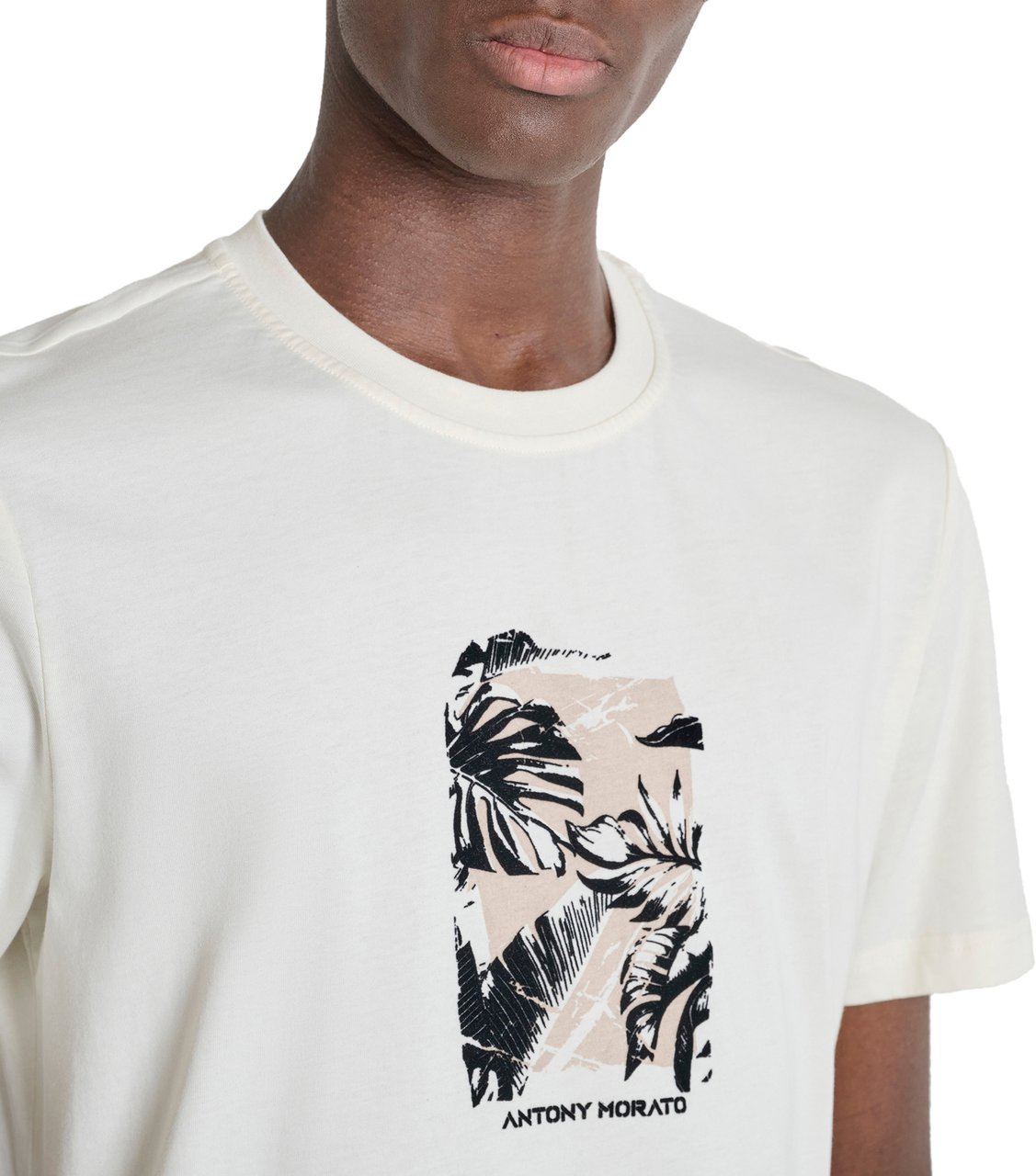 Antony Morato T-SHIRT REGULAR FIT IN JERSEY COTTON FABRIC WITH PRINT Divers