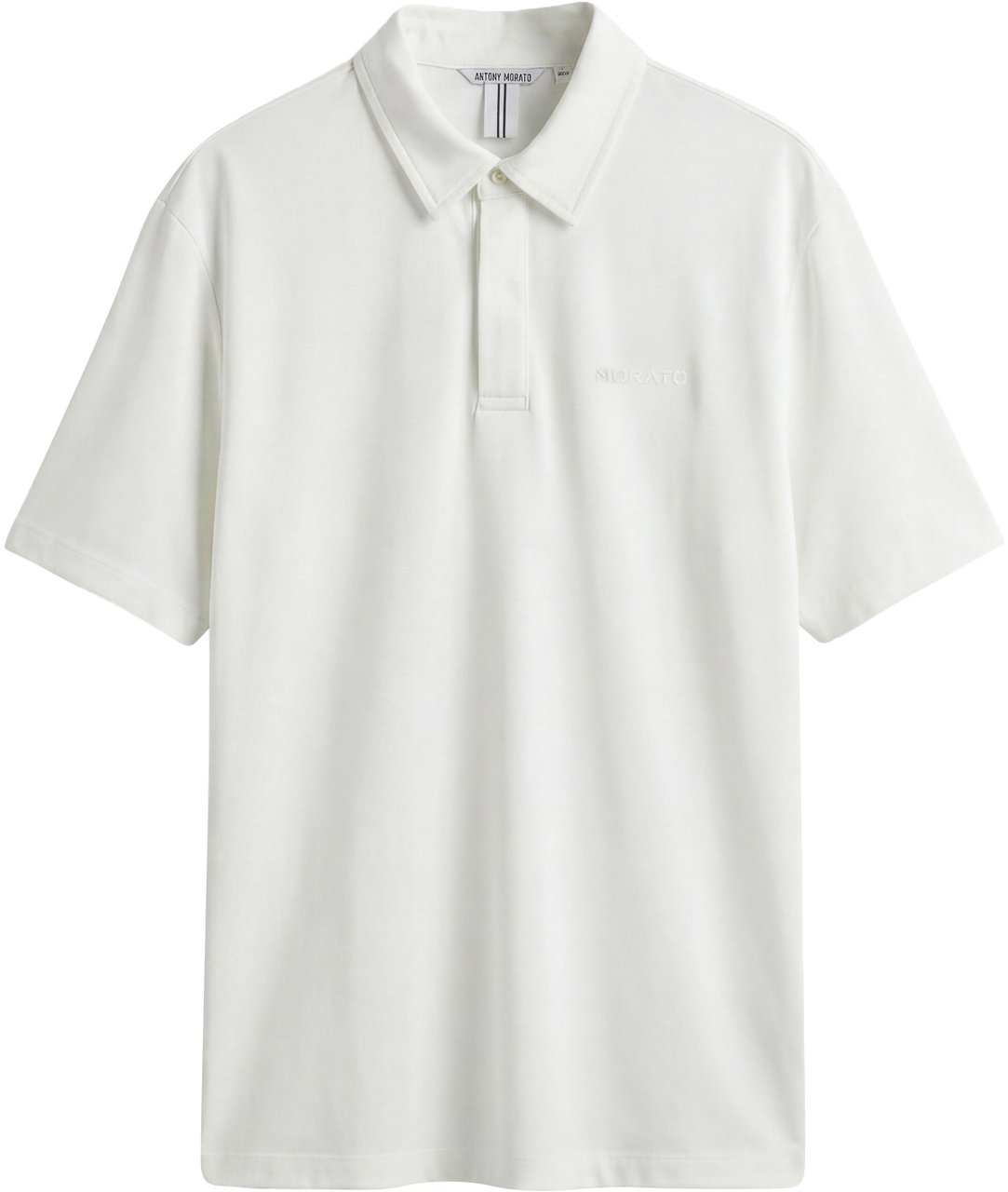 Antony Morato POLO SLIM FIT IN SOFT COTTON WITH FOAM LOGO Beige