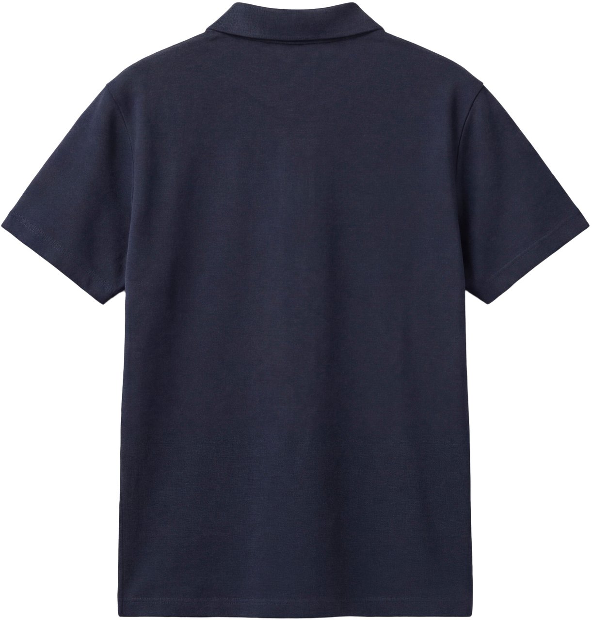 Antony Morato POLO SLIM FIT IN SOFT COTTON WITH FOAM LOGO Blauw