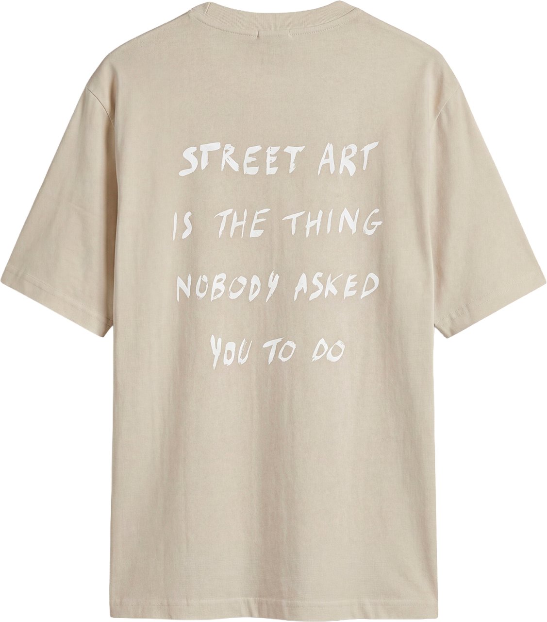 Antony Morato T-SHIRT RELAXED FIT IN DOBBY JERSEY FABRIC WITH MATT PLASTICPRINT ON FRONT AND BACK Divers