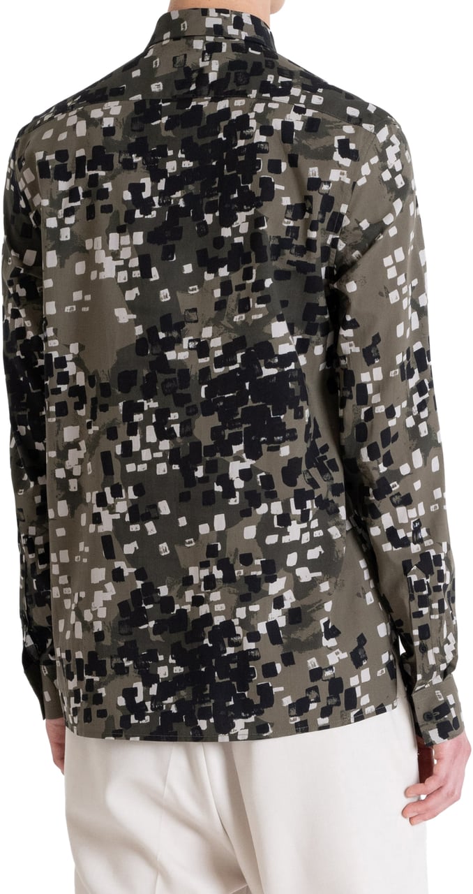 Antony Morato SHIRT BARCELONA REGULAR STRAIGHT FIT Groen