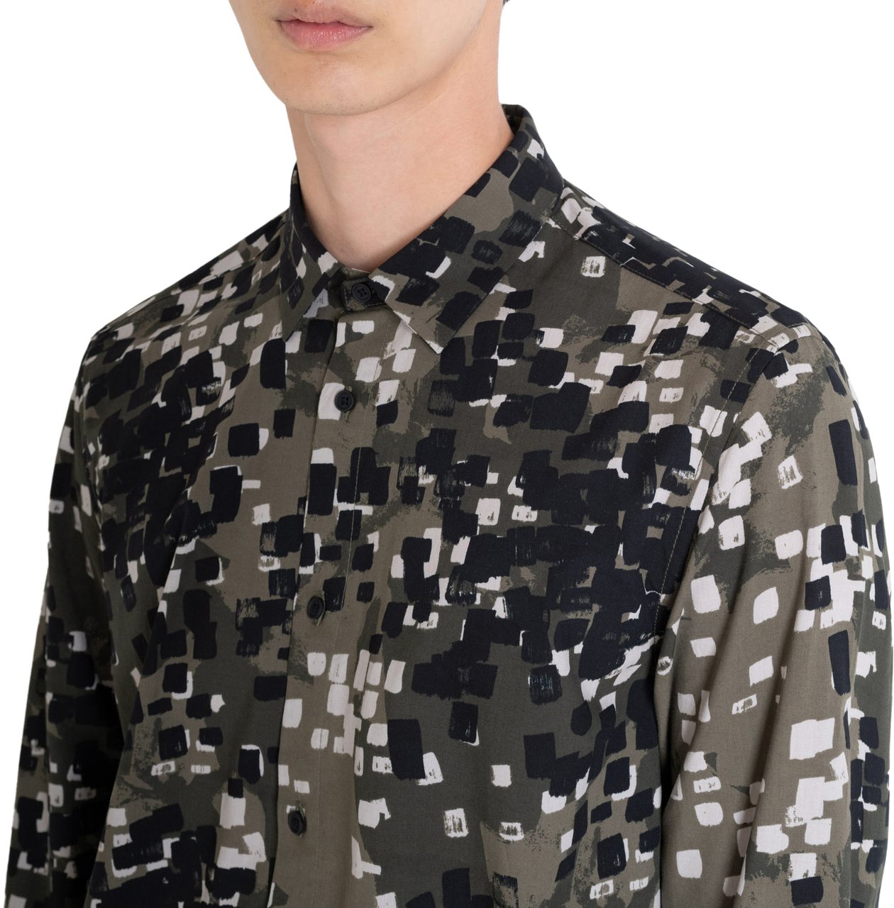 Antony Morato SHIRT BARCELONA REGULAR STRAIGHT FIT Groen