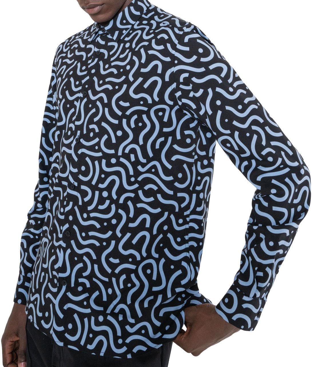 Antony Morato SHIRT BARCELONA REGULAR STRAIGHT FIT Zwart