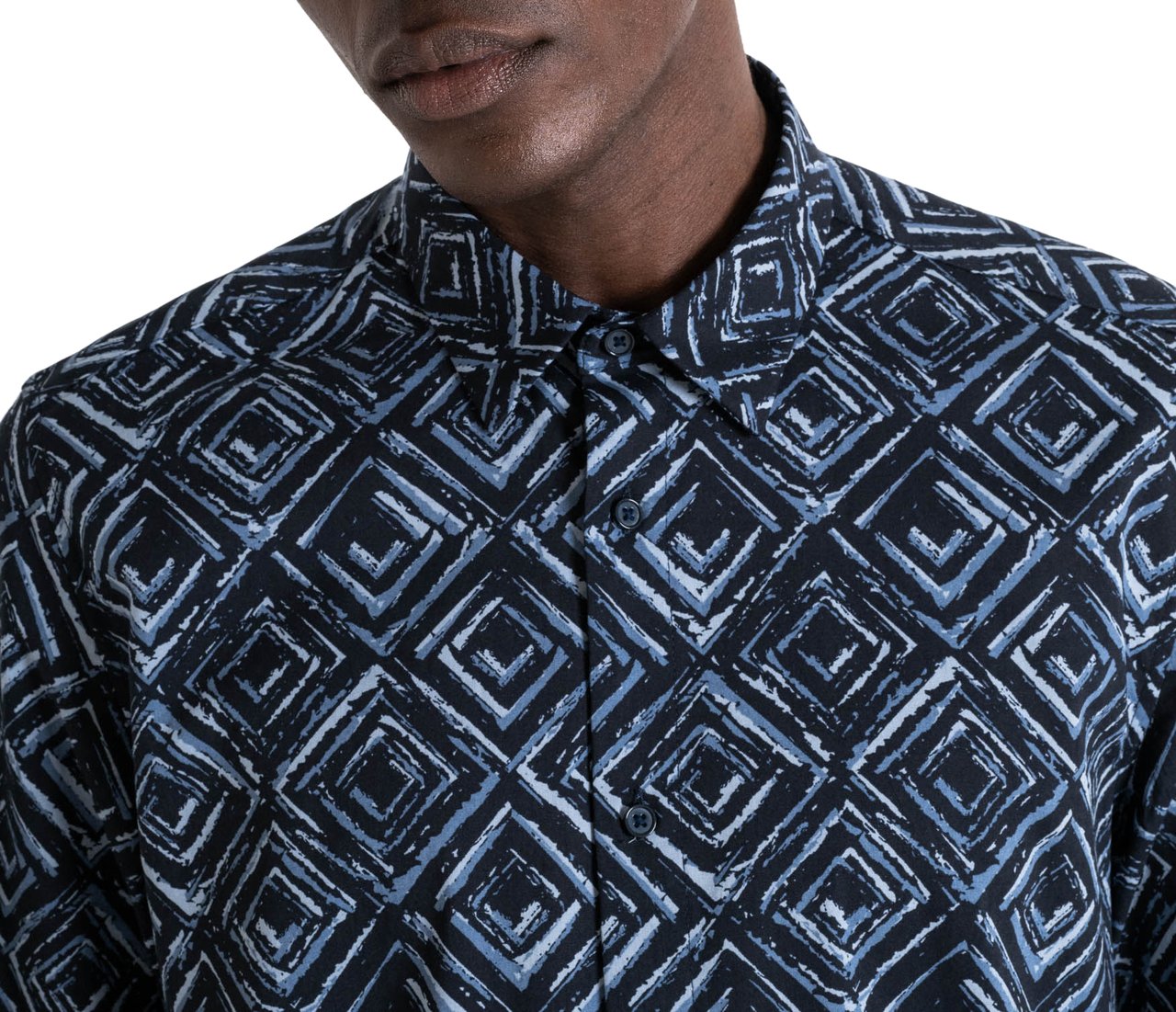 Antony Morato SHIRT BARCELONA REGULAR STRAIGHT FIT Blauw