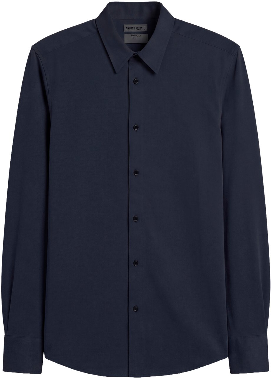 Antony Morato SHIRT NAPOLI SLIM FIT Blauw