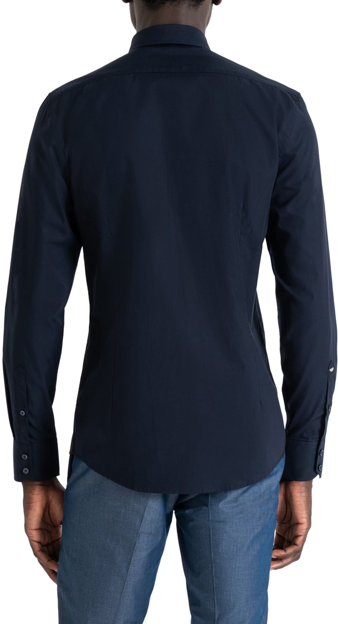 Antony Morato "NAPOLI" SLIM FIT SHIRT Blauw