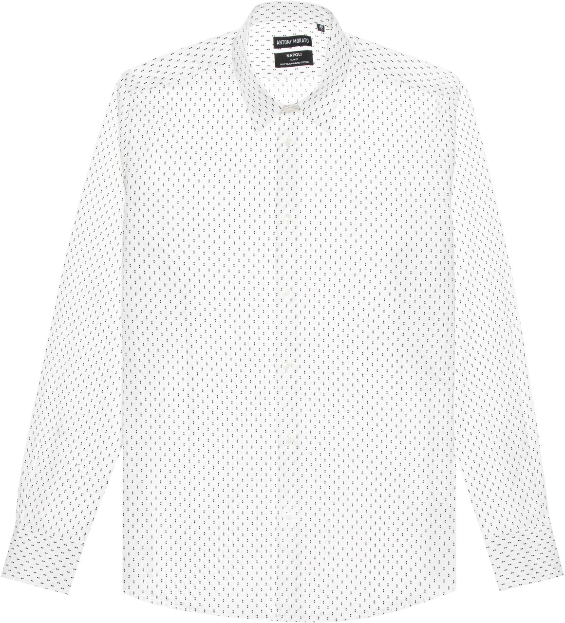 Antony Morato NAPLES SLIM FIT SHIRT WITH SOFT HAND Wit