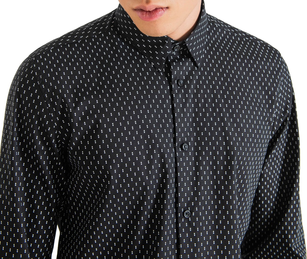 Antony Morato NAPLES SLIM FIT SHIRT WITH SOFT HAND Zwart