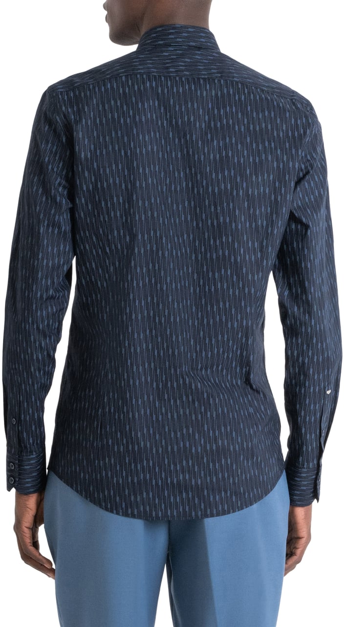 Antony Morato SHIRT NAPOLI SLIM FIT Blauw