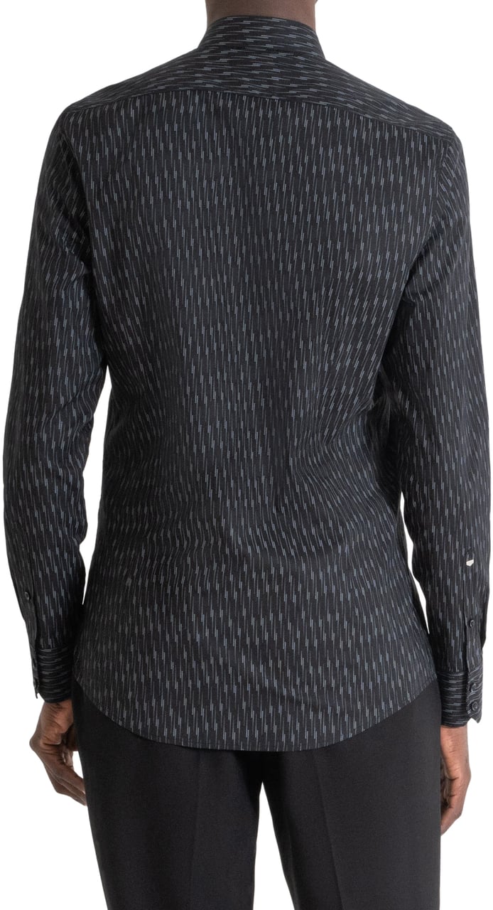 Antony Morato SHIRT NAPOLI SLIM FIT Zwart