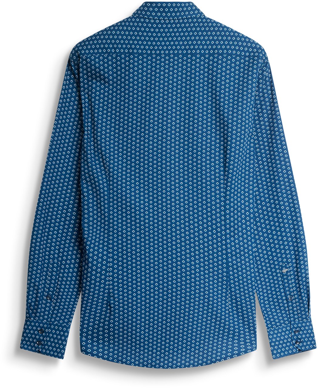 Antony Morato SHIRT NAPOLI SLIM FIT IN SOFT TOUCH PRINTED Blauw