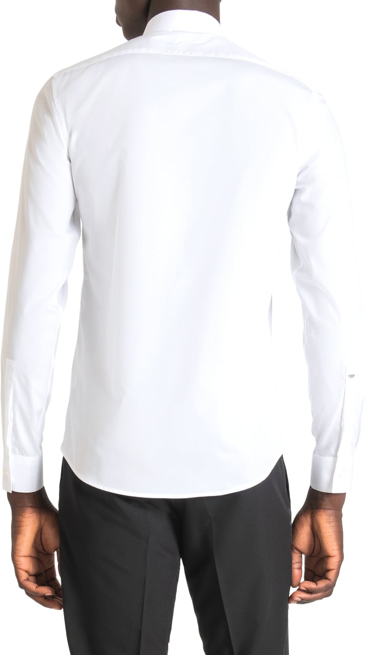 Antony Morato "LONDON" SLIM-FIT SHIRT WITH CONCEALED BUTTONS Wit
