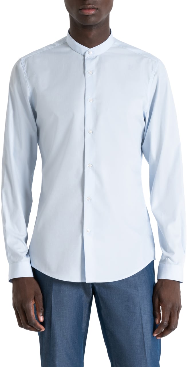 Antony Morato "SEOUL" SLIM FIT SHIRT Blauw