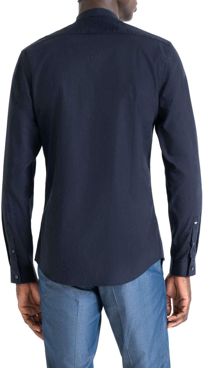 Antony Morato "SEOUL" SLIM FIT SHIRT Blauw