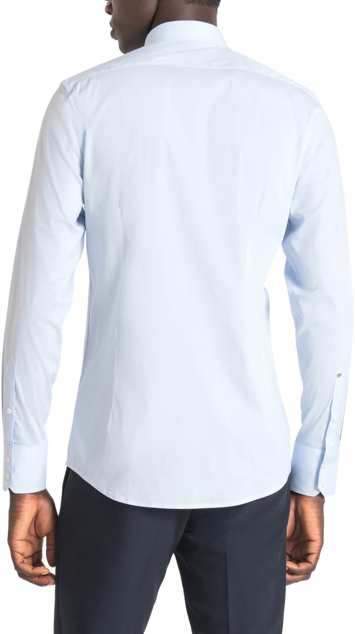 Antony Morato "MILANO" SUPER-SLIM-FIT SHIRT Blauw