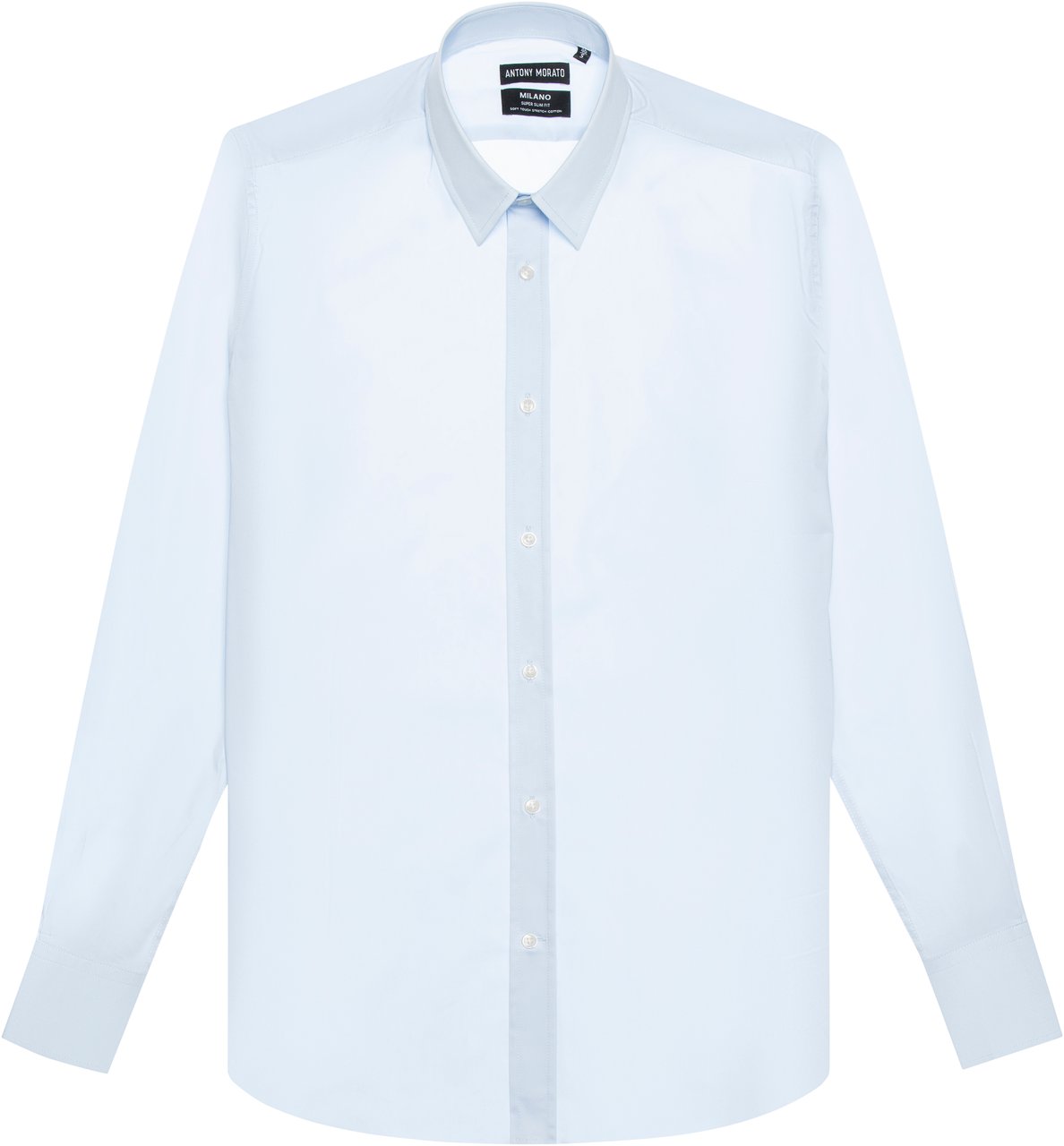 Antony Morato "MILANO" SUPER-SLIM-FIT SHIRT Blauw