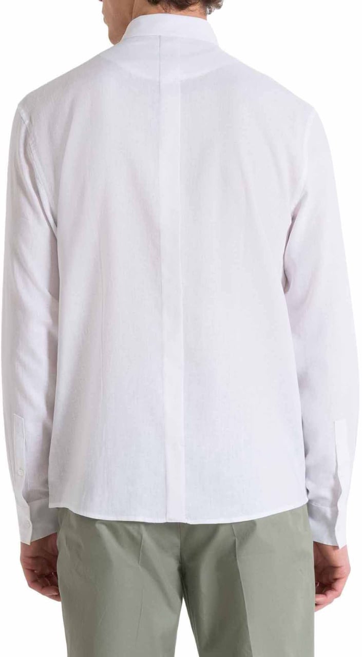 Antony Morato SMYRNA REGULAR FIT SHIRT WITH SOFT HAND Wit