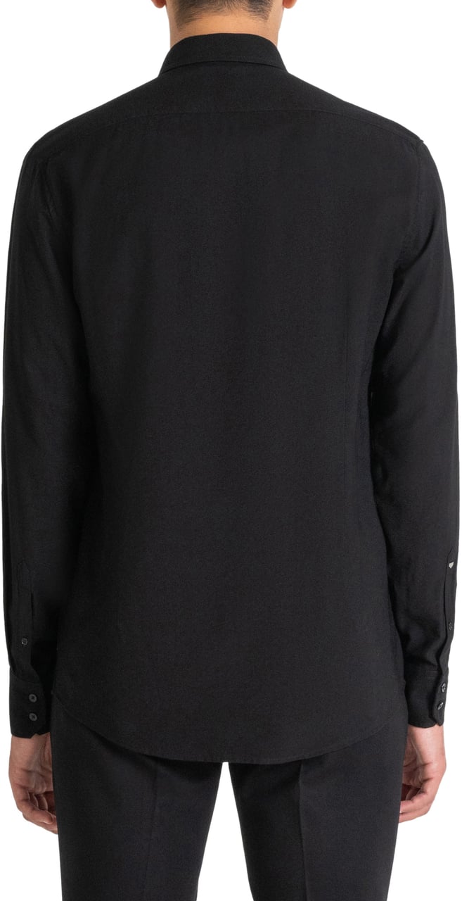 Antony Morato SHIRT NAPOLI REGULAR FIT Zwart