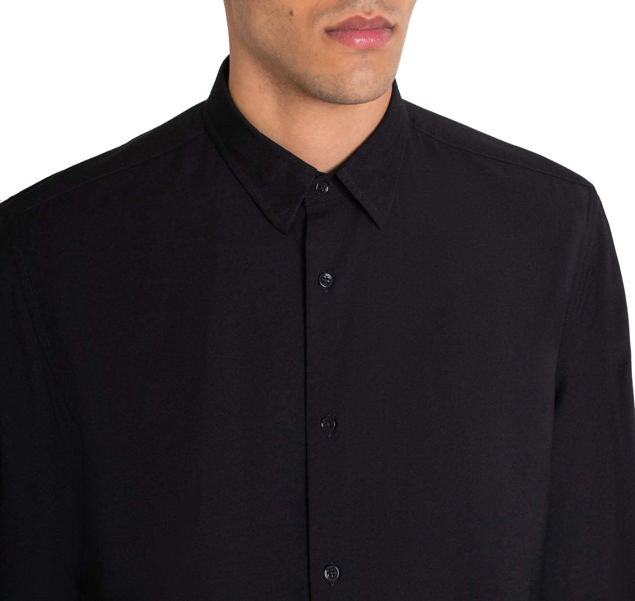 Antony Morato SHIRT NAPOLI REGULAR FIT Zwart