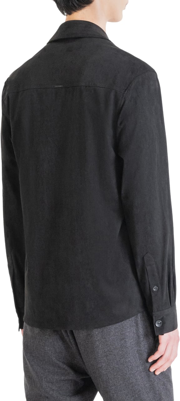 Antony Morato SHIRT REGULAR STRAIGTH FIT Zwart