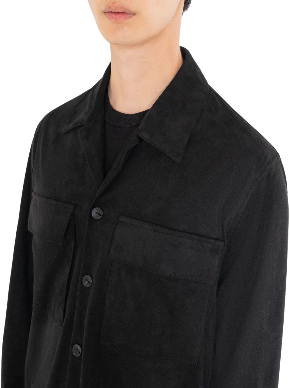 Antony Morato SHIRT REGULAR STRAIGTH FIT Zwart