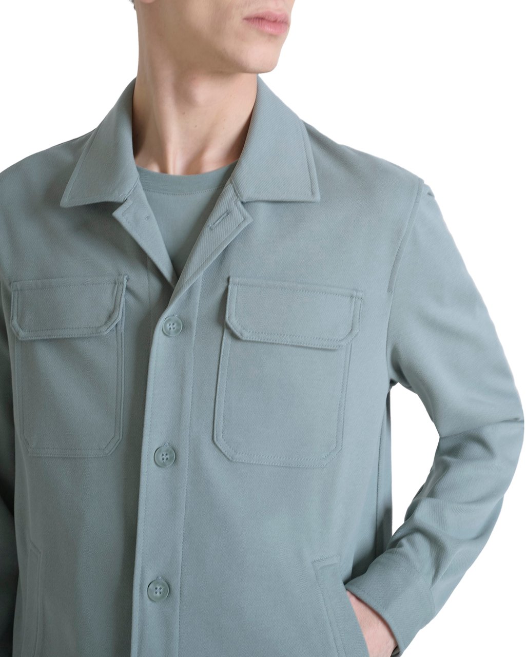 Antony Morato SHIRT HAMAR STRAIGHT FIT Groen