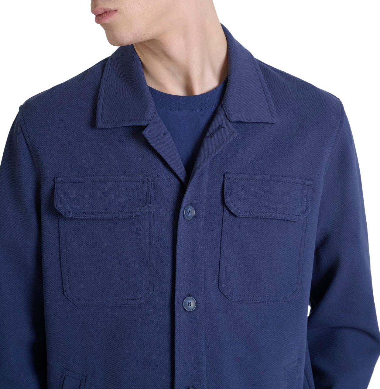 Antony Morato SHIRT HAMAR STRAIGHT FIT Blauw