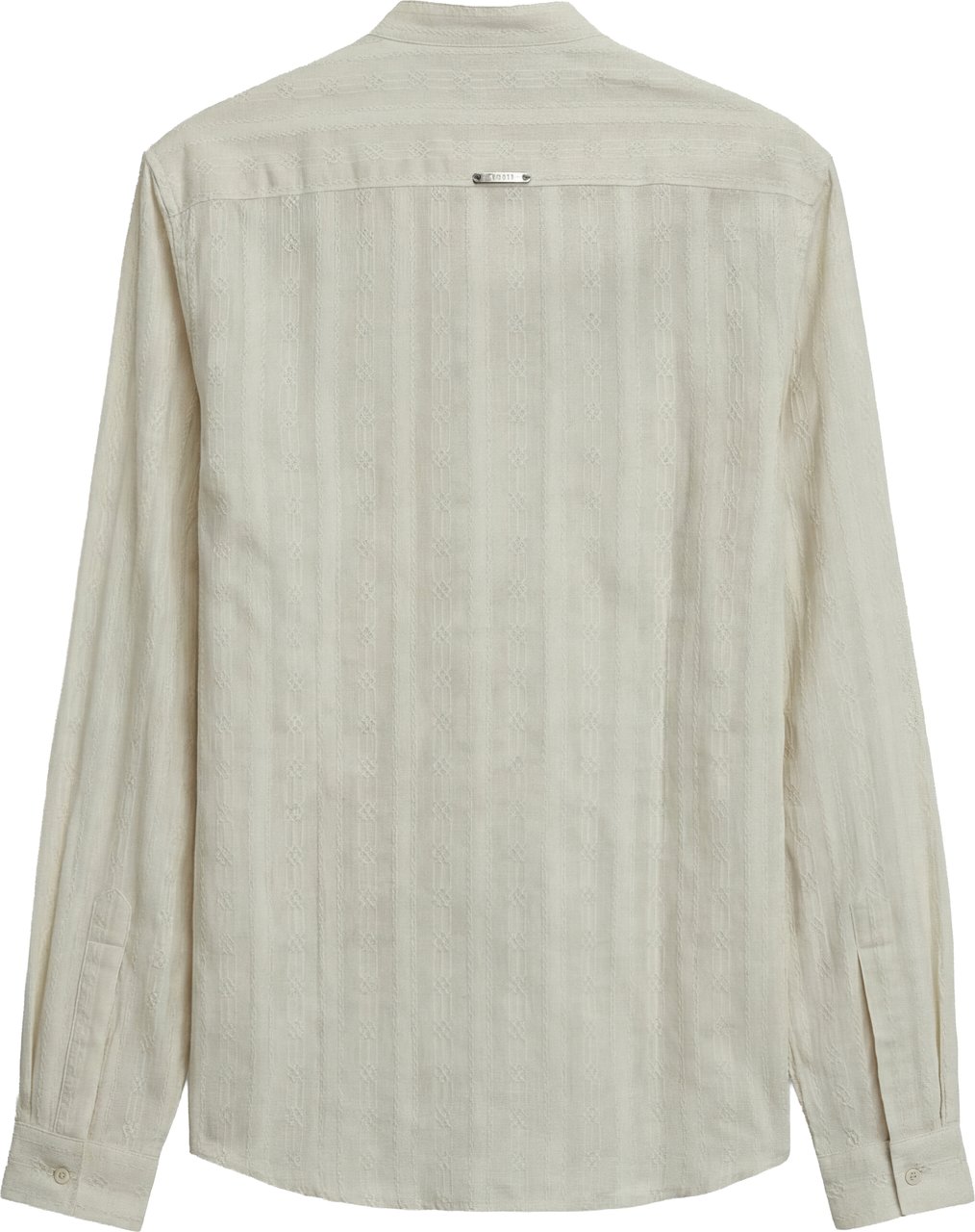 Antony Morato SHIRT SEOUL REGULAR FIT IN COTTON FABRIC EMBROIDERED STRIPERS Beige