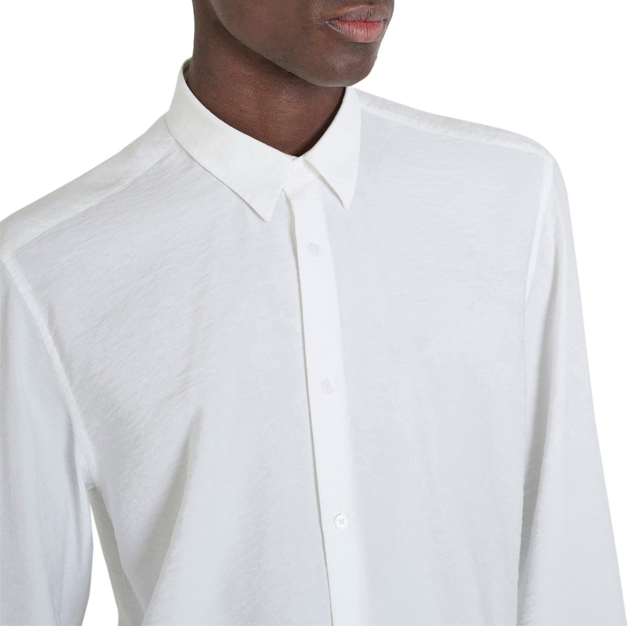 Antony Morato SHIRT NAPOLI REGULAR FIT IN VISCOSE NYLON BLEND FABRIC Beige