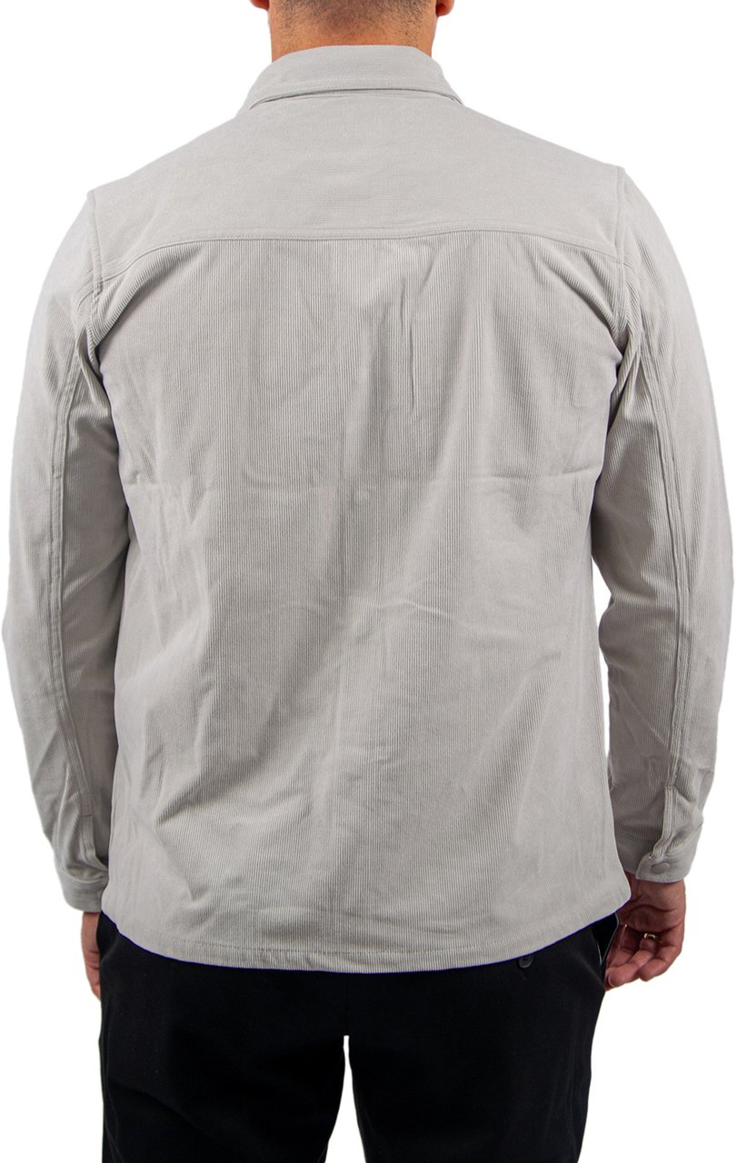 Antony Morato Shirt Regular Fit In Corduroy Grijs