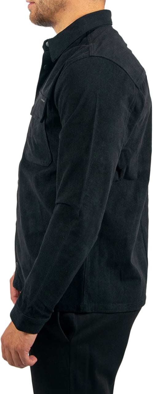 Antony Morato Shirt Regular Fit In Corduroy Zwart