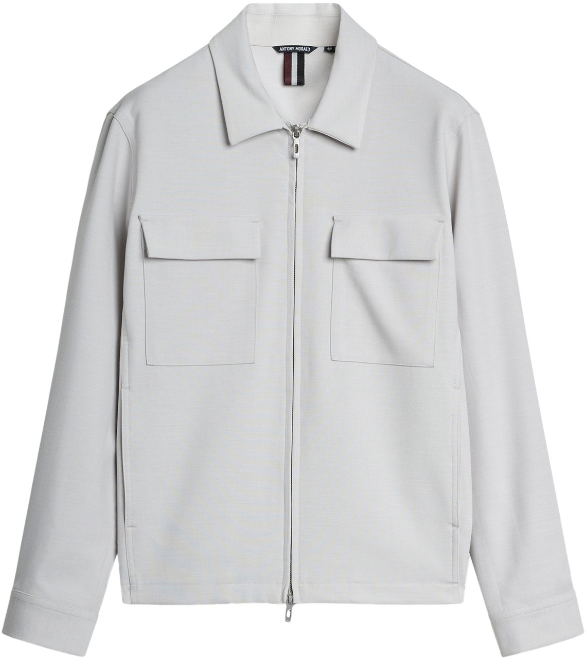 Antony Morato SHIRT REGULAR FIT WITH LOGOED BADGE Wit
