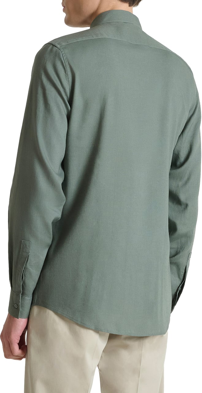 Antony Morato SHIRT LONDON REGULAR FIT IN SOFT TOUCH Groen