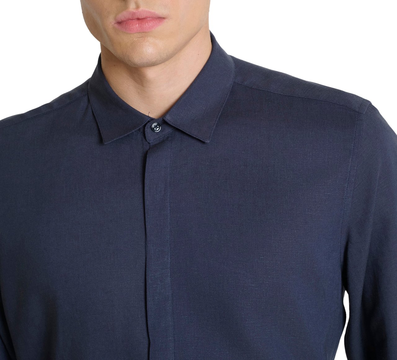 Antony Morato SHIRT LONDON REGULAR FIT IN SOFT TOUCH Blauw