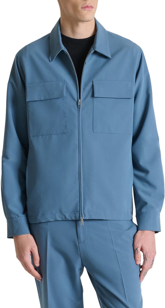 Antony Morato SHIRT BREMA REGULAR FIT Blauw