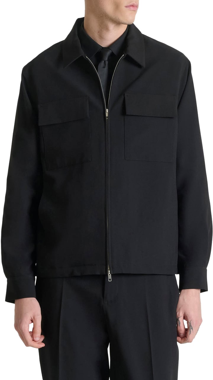 Antony Morato SHIRT BREMA REGULAR FIT Zwart