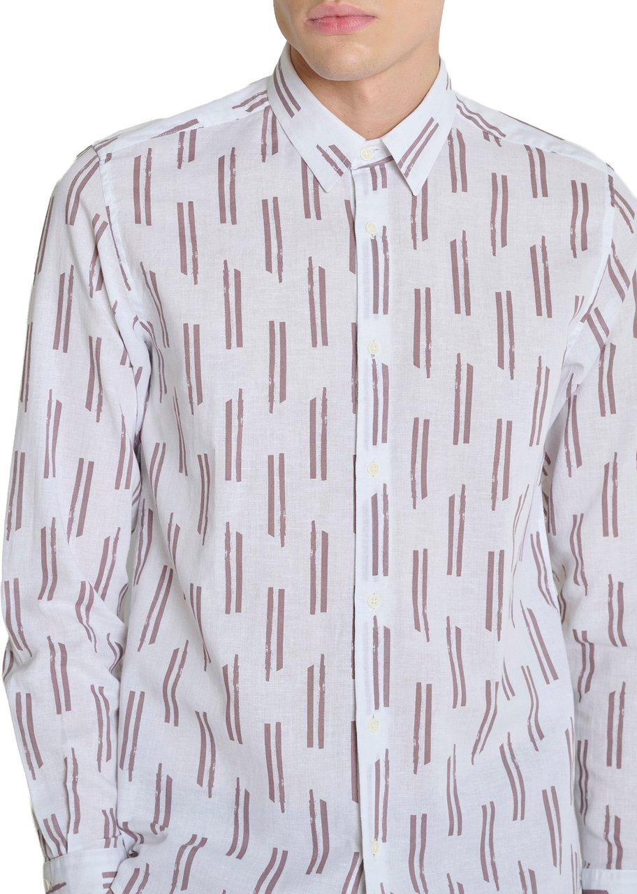 Antony Morato SHIRT NAPOLI REGULAR FIT Roze
